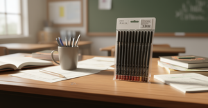 Lápices de Colores Pentel, Paquete de 12, con Mina Negra, para la Escuela, Oficina y Escritura - Product Image 2