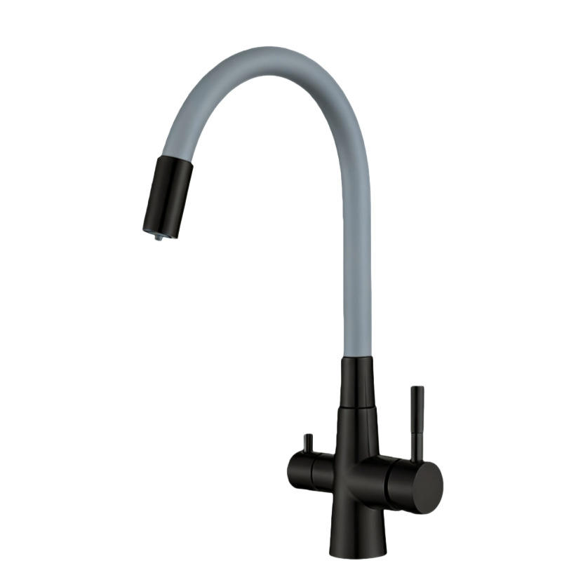 Black body-gray tube