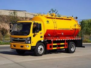Sewage suction truck, manual transmission sewage suction truck, septic tank suction with <b>vacuum</b> <b>pump</b> - Product Image 3