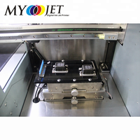 Impresora UV Híbrida Myjet de 1.8m para Impresión de Pancartas Flexibles, Impresora UV de Rollo a Rollo para Vinilo de 1.8m