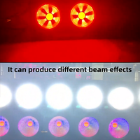 République centrafricaine Matrix Blinder 2 yeux 2x100W COB LED lumière de scène blanc chaud froid 2in1 Disco Blinders DMX512 contrôle