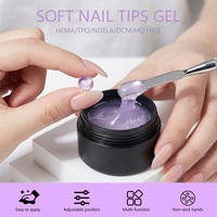 Colle pour faux ongles HS Super Strong Press-on, adhésif longue durée, sans HEMA, TPO, MEHQ, conforme aux normes européennes, gel adhésif solide pour ongles