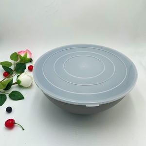 Juego de cuencos para mezclar coloridos sin Bpa de cocina de plástico de gran venta, forma redonda, lazo de ensalada Rpet de varios tamaños - Product Image 2