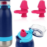 YDS Bite Valve Remplacement Bouteille D'eau Embouchure Bec En Silicone Compatible avec Ello Cooper 18/22/32/40oz Bouteille D'eau