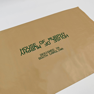 Enveloppes d'expédition en polyéthylène recyclables à fond carré, personnalisées, à adhésif puissant, pour supermarchés, imprimées en sérigraphie, vente en gros - Product Image 4