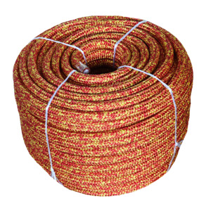 Tùy chỉnh màu xanh đen <span class=keywords><strong>Polyester</strong></span> 14mm đôi bện thuyền buồm dây tàu biển phụ kiện 4000kg điện santong thương hiệu - Product Image 1