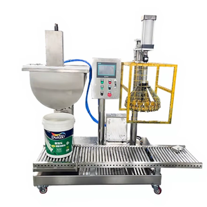 25L au sujet de la <span class=keywords><strong>machine</strong></span> de <span class=keywords><strong>remplissage</strong></span> semi-automatique de seau de preuve ex de trémie pour les revêtements de lavage/produits chimiques de vin - Product Image 1