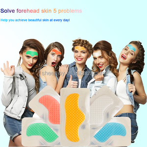 수화 콜라겐 & 히알루론산 함유 24K 골드 인스턴트 주름 방지 비타민 C 시트 마스크 이마 패치 - Product Image 2