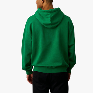 High Quality 420GSM Heavyweight Cotton Hoodie Oversized Unisex Streetwear Puff Print Custom Logo Pullover Hoodies Bulk Orders - Product Image 3