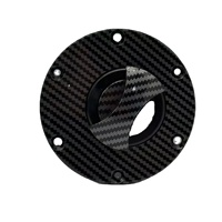 Couvre-réservoir d'essence avant en alliage d'aluminium TERA pour impression hydrographique, 6 trous de fixation à vis pour rénovation/amélioration de moto