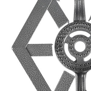 Tubo di ferro stufa a gas in magazzino cast di ferro grande pesante bruciatore Angolo telaio - Product Image 3