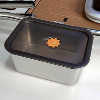 Nouvelle boîte à appâts de pêche en acier inoxydable 316L de la marque Xinxing avec couvercle pour bateau, yacht, pêche en eau salée