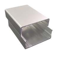 Boîtier d'équipement en aluminium 90x59 Boîtier de commande OEM Lifepo4 Boîtiers d'instruments électroniques Boîtier d'alimentation anodisé