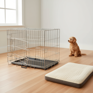 <b>Foldable</b> Metal Dog <b>Bench</b> For Pet Training Supplies D0100HEXJSG - Product Image 2