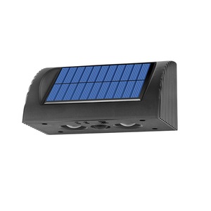 Lámpara solar de pared para jardín, luz blanca cálida, 6-12H de iluminación continua, encendido automático para exteriores, para jardín y casa - Product Image 1