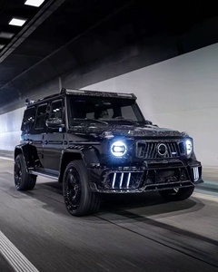 Kit carrosserie en fibre de carbone sèche forgée 2024 2025 W465 <span class=keywords><strong>G63</strong></span> style MS, capot, pare-chocs avant et arrière, élargisseurs d'ailes, aileron GT pour Mercedes Benz W465 - Product Image 4