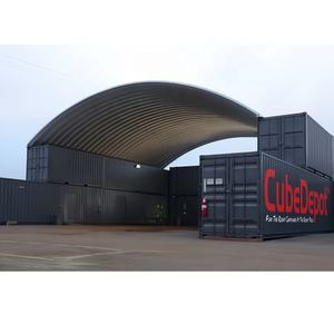 Tente dôme de stockage extérieure en PVC pour hangars d'avions, stades, chantiers navals, type abri de conteneurs maritimes - Product Image 4