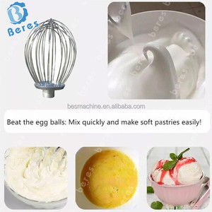 Mới 10L hành tinh điện Bột nhào trộn máy thương mại sử dụng năng suất cao bột Mill tương thích trứng Beater bánh - Product Image 3