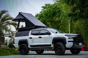 3 Seconds Open Hard Car Roof Top Tent Outdoor Camping 4 Person Side Opening ABS Large Fold Out RTT Car Rooftop Tent - Product Image 3
