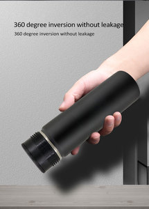 Bouteille d'<span class=keywords><strong>eau</strong></span> en acier inoxydable à double paroi isolée sous vide de 500 ml (16,9 oz) avec couvercle haut-parleur Bluetooth détachable et <span class=keywords><strong>support</strong></span> magnétique pour téléphone - Product Image 6