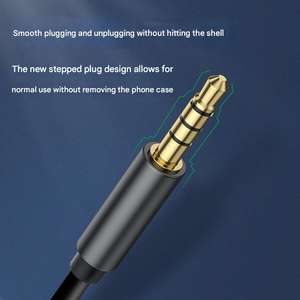 3.5MM mâle femelle câble Audio Microphone Extension 2M plat <span class=keywords><strong>fibre</strong></span> <span class=keywords><strong>optique</strong></span> tresse pour Mobile TV téléphone ordinateur connexion Audio - Product Image 4