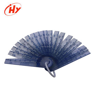 Jauge d'épaisseur de mesure d'interstice d'écran LCD, jauge à lame en plastique, 28 pièces/ensemble, plage de mesure de 0,02 à 5,00 mm - Product Image 4