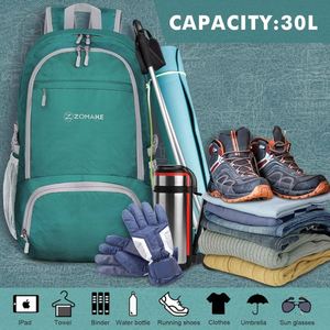 Free Sample Brand-New/Well-liked <b>Foldable</b> Backpack with Large Capacity for Outdoor Travel and Cycling - Product Image 3