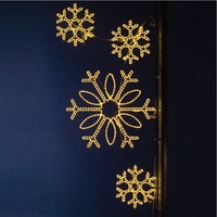 Guirlande lumineuse LED personnalisable pour Noël, motif globe de neige, décorations de sapin de Noël, éclairage de rue pour fêtes de fin d'année
