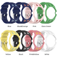 OEM Großhandel Silikon Integriertes Uhrengehäuse mit Armband TPU-Stoßfänger Integriertes Uhrenband für Swatch X AP Royal Pop