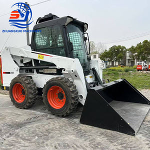 Venta directa de fábrica de cargador frontal de 3 toneladas S550 cargador de ruedas de dirección deslizante usado para la venta - Product Image 1