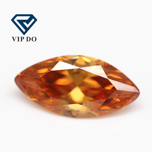 1.5*3mm-8*16mm Batu Permata Zirkonia Kubik Potongan Marquise Putih dan Multi Warna, Batu CZ Bentuk Marquise Sintetis Bersegi - Product Image 4