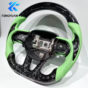 Volant en fibre de carbone forgé pour Dodge Charger <span class=keywords><strong>Challenger</strong></span> <span class=keywords><strong>Srt8</strong></span> Ram 2008 2013 2014 2015 2016 2017 <span class=keywords><strong>2018</strong></span> 2019 2020 2021 2023 - Product Image 3