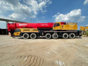 Grue sur chenilles d'occasion Sany SAC4000C8 500 tonnes 2022, contrepoids 110 tonnes, flèche 120 m, engin lourd avec moteur, boîte de vitesses, pompe et moteur principal - Product Image 3