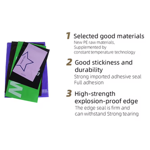 Enveloppe postale de courrier en plastique personnalisée de bonne qualité emballage <span class=keywords><strong>envoi</strong></span> de <span class=keywords><strong>colis</strong></span> poly sac postal d'expédition pour vêtement <span class=keywords><strong>colis</strong></span> - Product Image 3