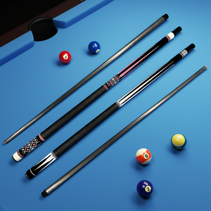 <span class=keywords><strong>Queue</strong></span> <span class=keywords><strong>de</strong></span> <span class=keywords><strong>billard</strong></span> en bois <span class=keywords><strong>de</strong></span> bouleau avec joint en acier, joint central, 1/2, pour <span class=keywords><strong>billard</strong></span> à neuf boules, qualité professionnelle, haute qualité, vente en gros - Product Image 2