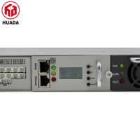 Système d'alimentation intégré à batterie au phosphate de fer et de lithium Huada 48V 30A 1U Module redresseur 1800W 92% Télécommunications