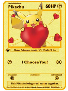 Tarjeta de Acero Inoxidable Dorada de Alta Calidad con Diseño de Pokebola de 2.5*3.5 Pulgadas, con Monstruos Pika, para Juegos de Cartas - Product Image 4
