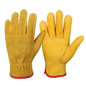 Guantes de Soldadura TIG de Cuero Vacuno de Seguridad Industrial para Construcción, Personalizables al por Mayor Directo de Fábrica - Product Image 6