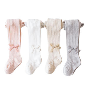 Buona qualità yunshan 23 primavera estate maglia sottile per bambini leggings bambino fiocco <span class=keywords><strong>collant</strong></span> - Product Image 1