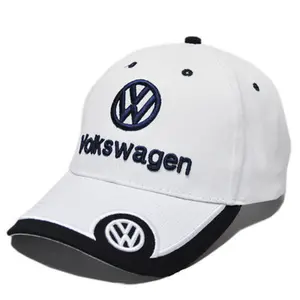 1 Stuk Drop Shipping Geborduurd Logo Hoeden Custom Katoen Geborduurde Baseball Caps Met Auto Logo In Voorraad