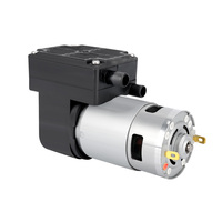 Pompe à diaphragme miniature HCKG de haute qualité, 12V CC, silencieuse, électronique, à brosse, moteur portable, micro-pompe à air pour appareil médical
