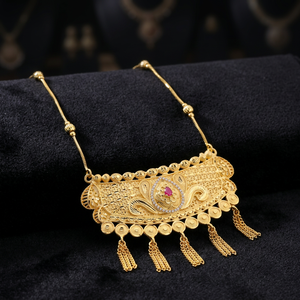 Wholesale 14K18K24K Gold Plated Forming Long Necklaces Turkish Design Jewelry Set Traditional Dubai Style Fashion Jewelry Set - Product Image 1