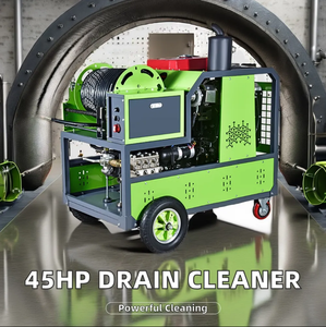 เครื่องทำท่อระบายน้ำดีเซล45Hp แรงดันสูงอุปกรณ์ใหม่สำหรับการทำความสะอาดท่อและการขุดลอกท่อที่ถูกบล็อกอย่างรวดเร็ว - Product Image 2