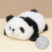 Peluche lestée sensorielle douce et moelleuse en forme de pingouin, chauffable au micro-ondes, pour soulager l'anxiété des enfants et des adultes
