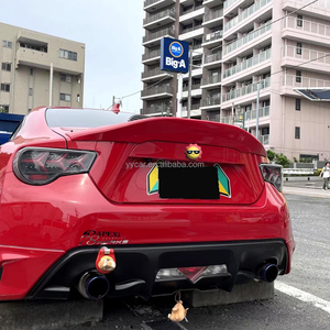 Accessori per <span class=keywords><strong>Auto</strong></span> Tuning <span class=keywords><strong>Spoiler</strong></span> Alettone Posteriore Ducktail in Fibra di Carbonio ABS per Scion FR-S Toyota GT86 Subaru BRZ 2012-2020 - Product Image 4