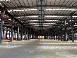 Nave Industrial Prefabricada Modular de Acero Fácil de Instalar, Edificio de Fábrica, Estructura de Acero Comercial - Product Image 3