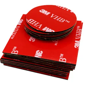 Die Cut Permanent Very High Bonding Heat Resistant Adhesive 3m Acrylic Double Sided 4950 5952 4911 5956 Foam Pad Tape