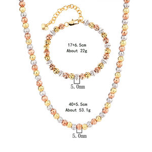 Оптовая продажа, новый набор цепочек с золотым шариком в стиле ретро, 5 мм - Product Image 5