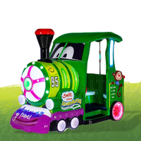 M SKY 3 places intérieur à pièces 150W Happy Family Train Driving Game Machine 1 an jardin maternelle Version anglaise
