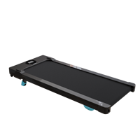 Tapis roulant portable sous le bureau à surface large avec inclinaison manuelle de 5%, avec télécommande, capacité de 120 kg